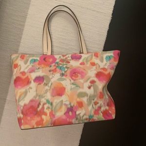 Rare Rainbow Large Kate Spade Tote